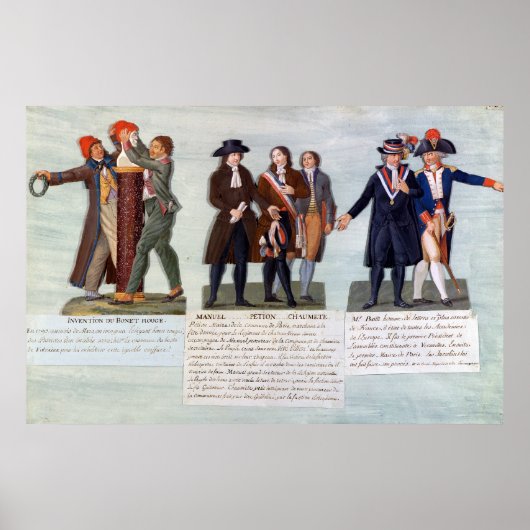 Die Erfindung des Red Hat, Manuel, Petion Poster (Vorne)