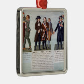 Die Erfindung Red Hats, Manuel, Petion Ornament Aus Metall (Rechts)