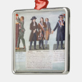 Die Erfindung Red Hats, Manuel, Petion Ornament Aus Metall (Links)