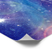 Die Erforschung der Sterne zitiert motivierend Gal Poster (Ecke)