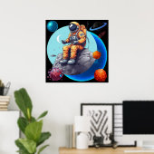 Die Erforschung des Universums Poster (Heimbüro)