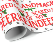 Die erhaltene Großmutter lief vorbei Geschenkpapier (Rolleneckpunkt)