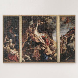 Die Erhöhung des Kreuzes durch Peter Paul Rubens Puzzle