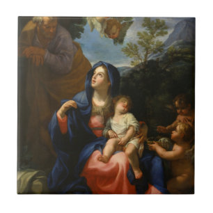 Die Erholung auf dem Flug in Ägypten Fliese