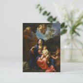 Die Erholung auf dem Flug in Ägypten Postkarte (Stehend Vorderseite)