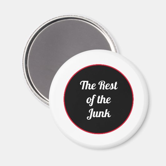 Die Erholung der Junk Magnet (Vorderseite/Rückseite)