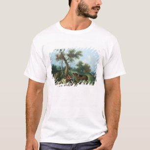 Die Erholung des Jägers, 18. Jahrhundert T-Shirt