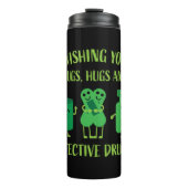 Die Erholung im Gesundheitswesen wird bald gut Thermosbecher (Vorderseite)