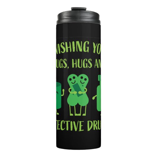 Die Erholung im Gesundheitswesen wird bald gut Thermosbecher (Vorderseite)