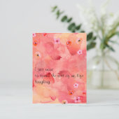 Die Erholung meiner lebenslangen Postkarte (Stehend Vorderseite)