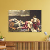 Die Erholung über den Flug nach Ägypten, 1628 Leinwanddruck (Insitu (Wohnzimmer))