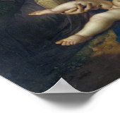 Die Erholung über den Flug nach Ägypten, 1706 Poster (Ecke)