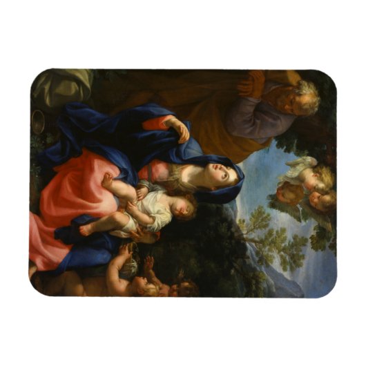 Die Erholung über den Flug nach Ägypten Magnet (Horizontal)