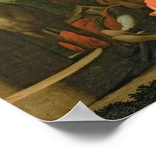 Die Erholung über den Flug nach Ägypten Poster (Ecke)