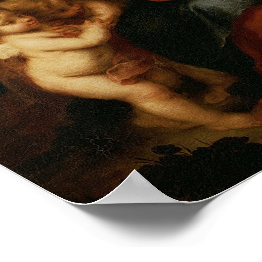 Die Erholung über den Flug nach Ägypten Poster (Ecke)