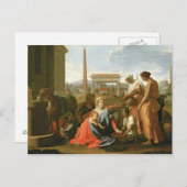 Die Erholung über den Flug nach Ägypten Postkarte (Vorne/Hinten)