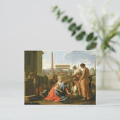 Die Erholung über den Flug nach Ägypten Postkarte (Stehend Vorderseite)