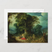 Die Erholung über den Flug nach Ägypten Postkarte (Vorne/Hinten)