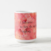 Die Erholung von My Life Laughing 15 oz Ringer Tas Tasse (Mittel)