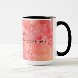 Die Erholung von My Life Laughing 15 oz Ringer Tas Tasse