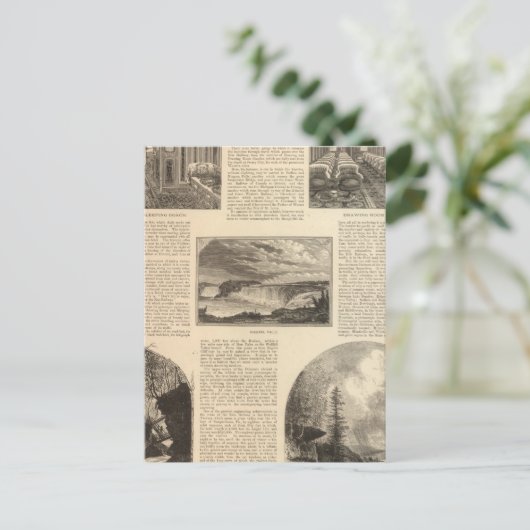 Die Erie-Bahn Postkarte (Stehend Vorderseite)