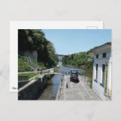 Die Erie-Kanal-Postkarte Postkarte (Vorne/Hinten)