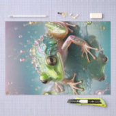 die Erinnerung an eine Baum Frog Fraktal Art, Seidenpapier (Handwerk)