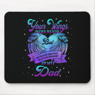 Die Erinnerung an meinen Vater an die Selbstmordve Mousepad