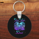 Die Erinnerung an meinen Vater an die Selbstmordve Schlüsselanhänger (Rückseite)