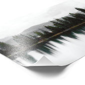 Die Erinnerungen an den Evergreens Fotodruck (Ecke)