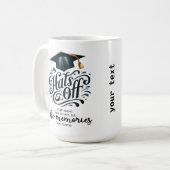 Die Erinnerungen halten für immer an Kaffeetasse (Vorderseite Links)