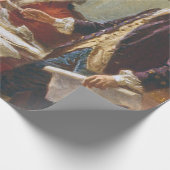 Die Erklärung der Unabhängigkeit Geschenkpapier (Ecke)