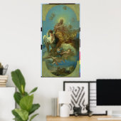Die Erklärung von St. Isidor Poster (Heimbüro)