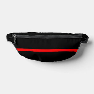 Die Erklärung zur symbolischen Thin Red Line auf e Bauchtasche
