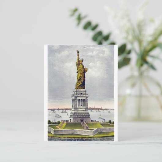 Die Erleuchtung der Welt Postkarte (Stehend Vorderseite)