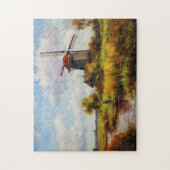 Die Erlösung einer Windmühle durch einen kleinen F Puzzle (Vertikal)