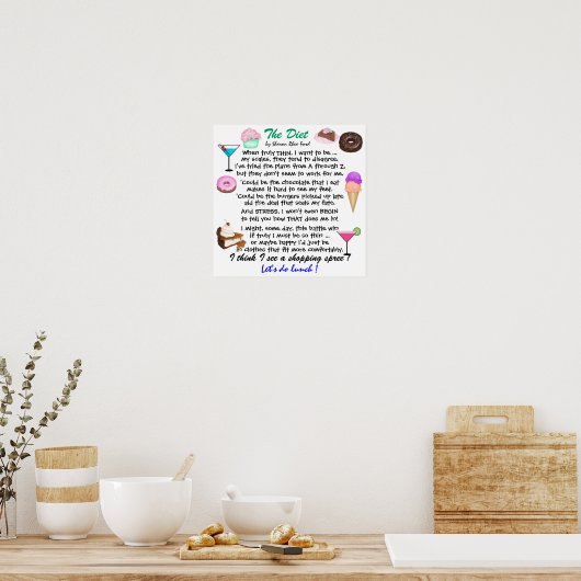 Die Ernährung durch den SRF Poster (Küche)