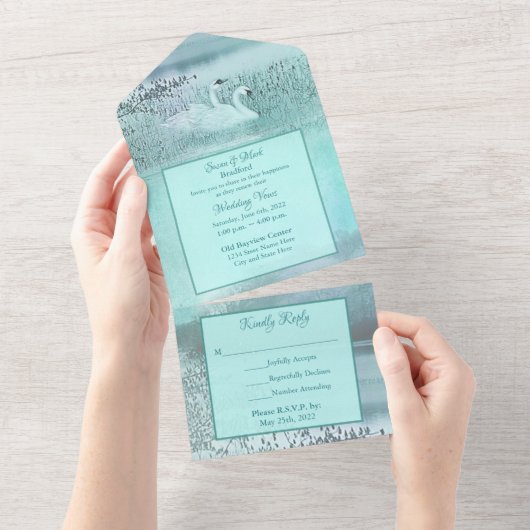 Die Erneuerung der Ehefrauen im Wilden All In One Einladung (Abreißen)