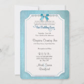 Die Erneuerung der Ehevows Elegante Einladung, ele Einladung (Rückseite)