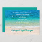 Die Erneuerung der Stimmen des tropischen Meeres - Einladung (Vorne/Hinten)