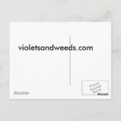 Die ernste Postkarte (Rückseite)