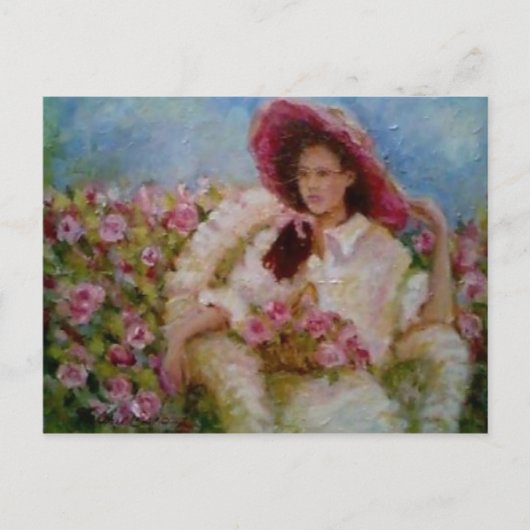 Die ernste Postkarte (Vorderseite)