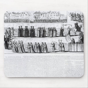 Die ernste Scheinprozession Mousepad