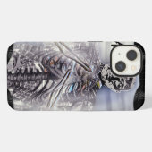 Die Ernte der CyborgX-Monogramm iPhone Hülle (Rückseite (Horizontal))