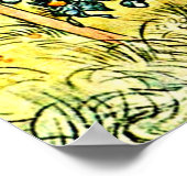 Die Ernte des Apfels Poster (Ecke)