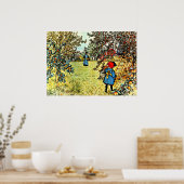 Die Ernte des Apfels Poster (Küche)
