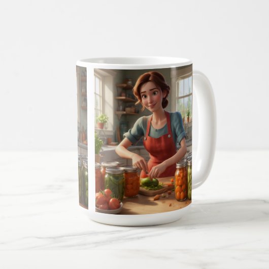Die Ernte Kaffeetasse (VorderseiteRechts)