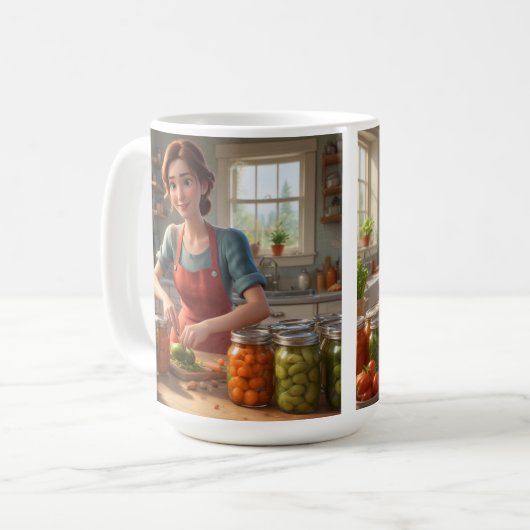 Die Ernte Kaffeetasse (Vorderseite Links)