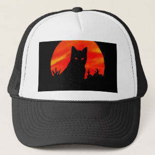 Die Ernte-Mond der Miezekatze Truckerkappe
