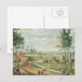 Die Ernte oder der Sommer Postkarte (Vorne/Hinten)